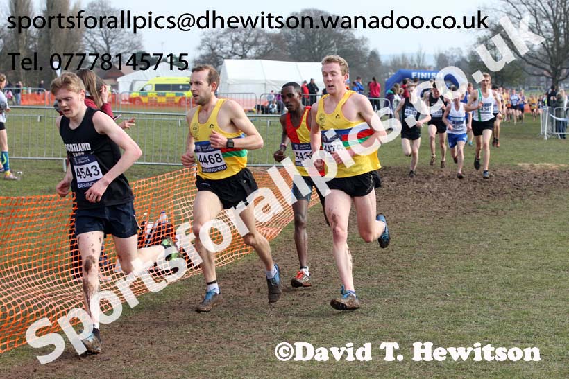 Senior mens 2016 Inter Counties Cross Country Champs. and Cross Challenge Final, Cofton Park, Birmingham. Photo: David T. Hewitson/Sports for All Pics